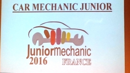 „Jaunasis automechanikas 2016” Prancūzijoje 