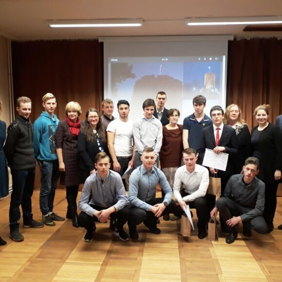 Prancūzijos projekto partnerių vizitas Vilniaus automechanikos ir verslo mokykloje