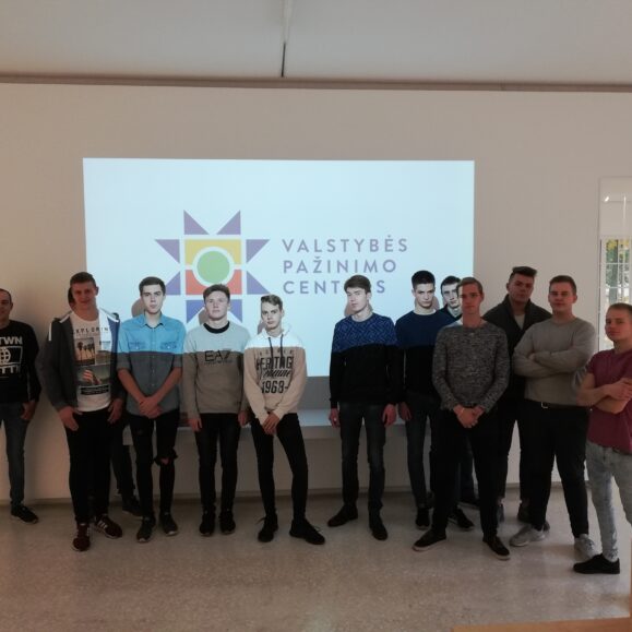 Mokiniai lankėsi Valstybės pažinimo centre