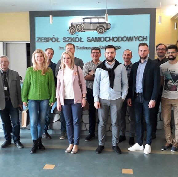3-iasis Erasmus + strateginės partnerystės projekto tarptautinis susitikimas Poznanėje, Lenkijoje 