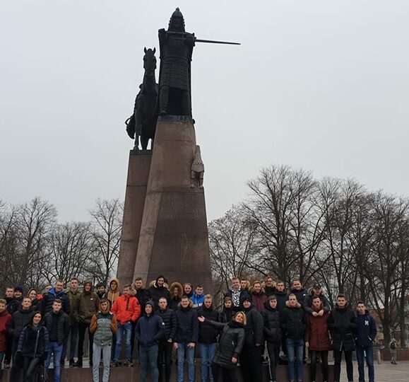 EV19/1, AV18/3 ir EV18/3 grupių mokinių išvyka į Vilniaus miesto lankytinus objektus