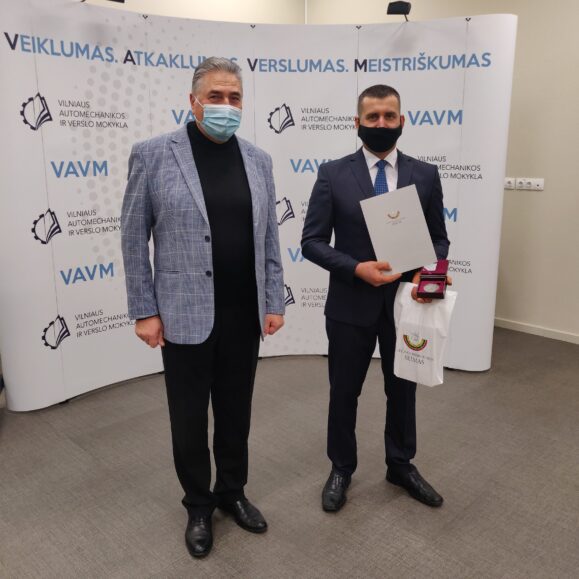 Geriausias 2020 m. Europos profesijos mokytojas