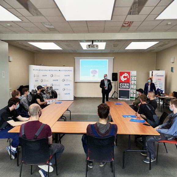 PROFESINIO MEISTRIŠKUMO KONKURSAS „JAUNASIS AUTOMECHANIKAS 2021