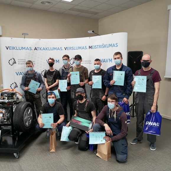 PROFESINIO MEISTRIŠKUMO KONKURSAS „JAUNASIS AUTOMECHANIKAS 2021