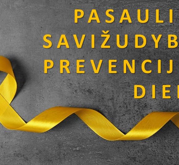 Pasaulinę savižudybių prevencijos dieną