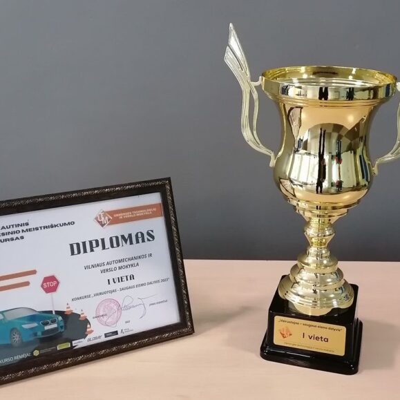 Tarptautinis profesinio meistriškumo konkursas Vairuotojas saugaus eismo dalyvis 2023