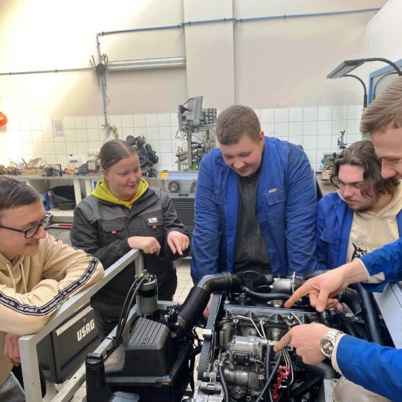 Švenčionių profesinio rengimo centro mokinių stažuotė VAVM SPMC