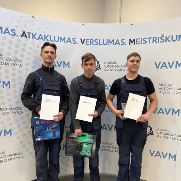 PROFESINIO MEISTRIŠKUMO KONKURSAS „JAUNASIS AUTOMECHANIKAS 2025“ 