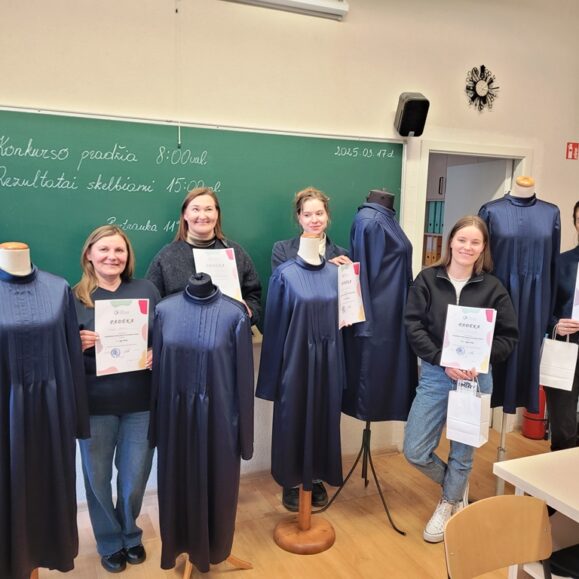 MOKYKLINIS SIUVĖJŲ PROFESINIO MEISTRIŠKUMO KONKURSAS