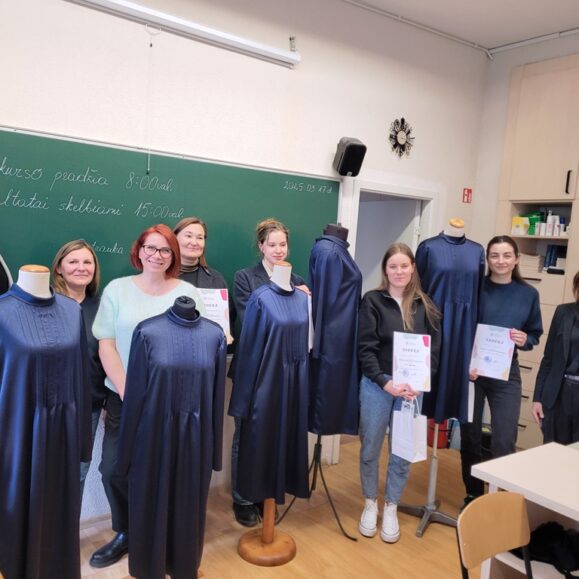 MOKYKLINIS SIUVĖJŲ PROFESINIO MEISTRIŠKUMO KONKURSAS