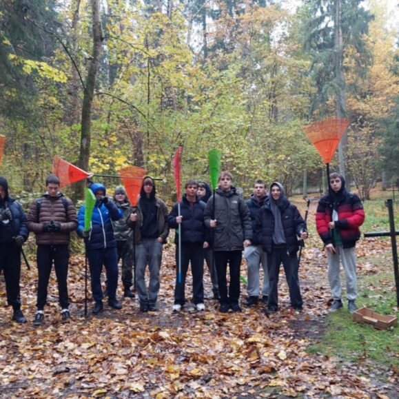 GM25 grupės mokiniai pagerbė partizanų atminimą