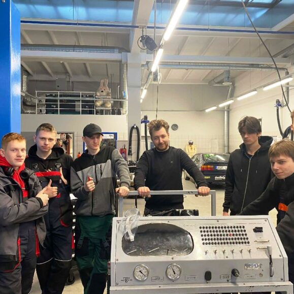 VAVM apsilankė Kupiškio technologijos ir verslo mokykla