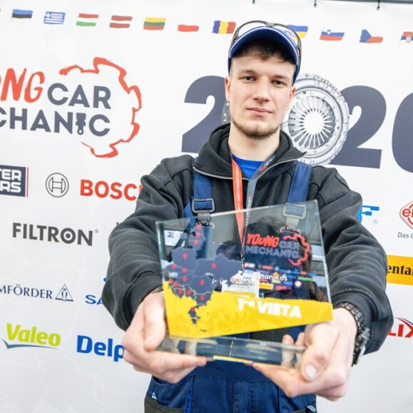 Išrinktas geriausias jaunasis automechanikas 2026!