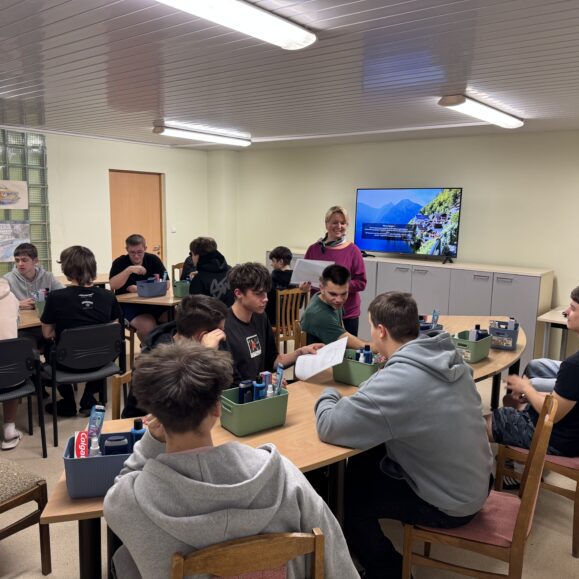 Įvyko dar vienas projekto „Profesinis ugdymas prieinamas visiems“ užsiėmimas
